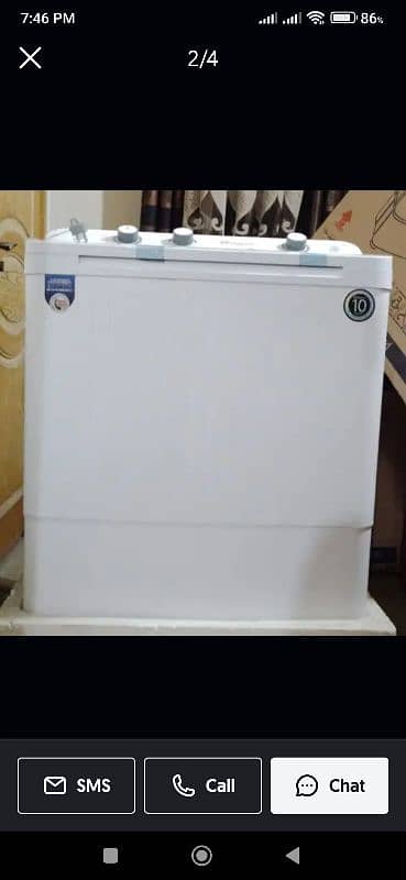 DW 6550 W dawlance washing machine 0