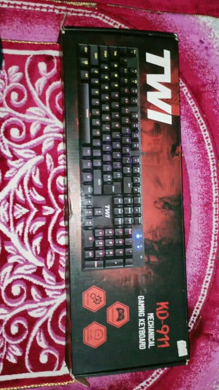 RGB Keyboard Gaming TWI KD 911 Mechanical 1