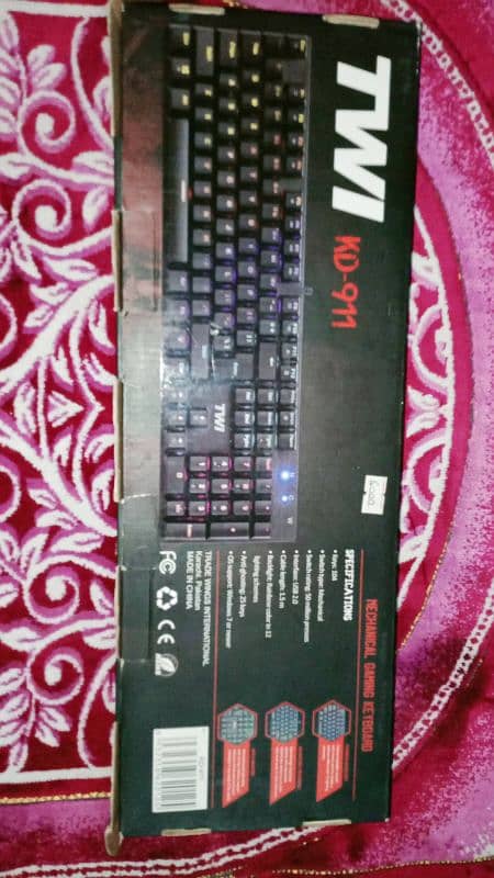 RGB Keyboard Gaming TWI KD 911 Mechanical 2