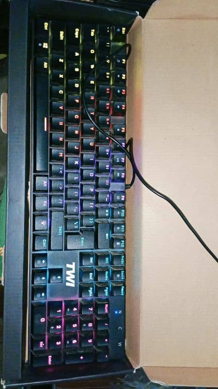 RGB Keyboard Gaming TWI KD 911 Mechanical 4