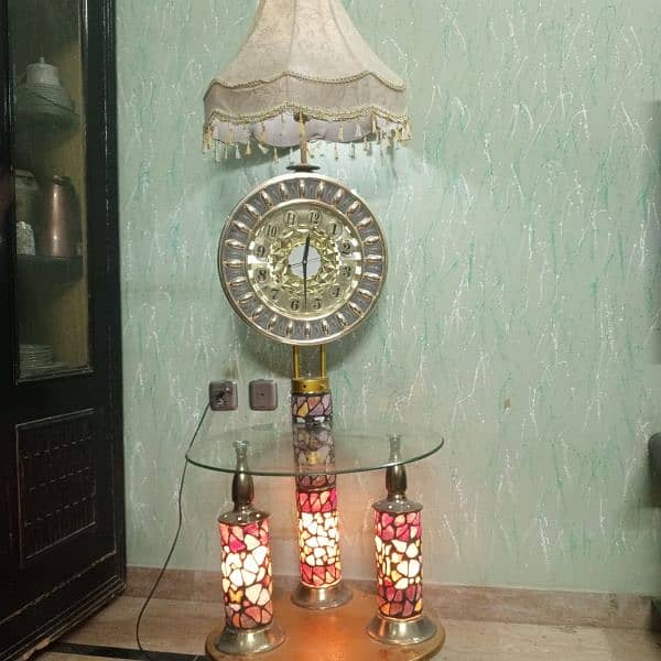 Clock Lamp Table 2