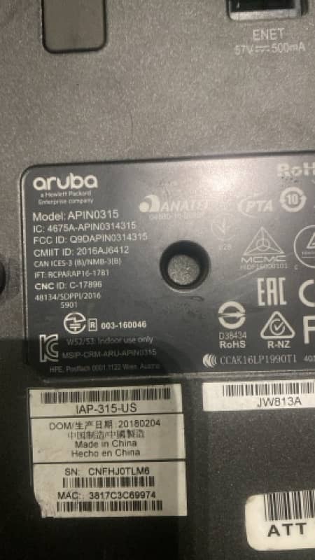 HP Aruba AP 315/335 access point 4