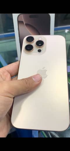 iPhone 16 pro max Hong Kong   Desert Titanium