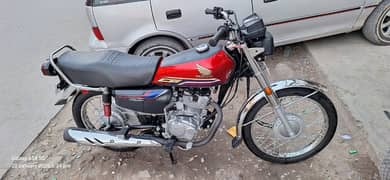 Honda Cg 125 Self start 2024 model Islamabad number