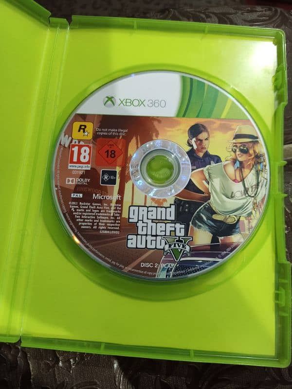 Gta 5 Xbox 360 Original dvd 1