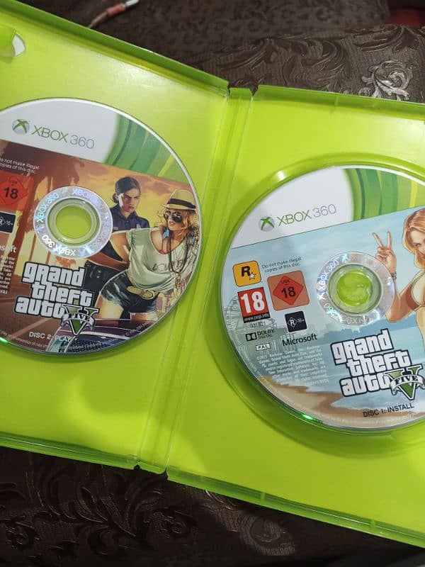 Gta 5 Xbox 360 Original dvd 2