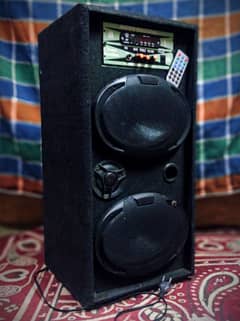 Multi-Function Speaker | FM, Bluetooth, USB, SD Card, & Mic Support