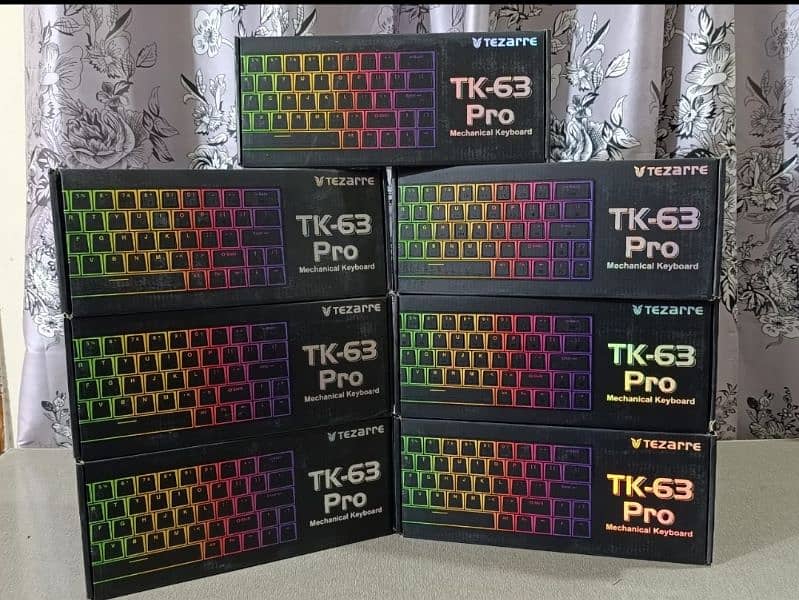 tezarre tk63 pro Wireless Keyboard 0