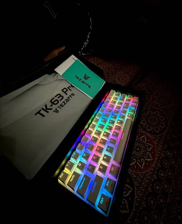 tezarre tk63 pro Wireless Keyboard 1