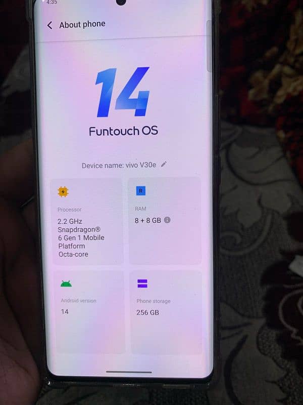 Vivo v30e 15