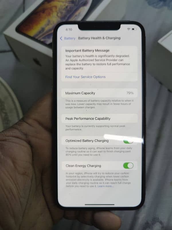 Iphone Xsmax 256Gb (Ufone Working) 4