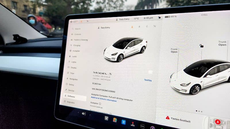 Tesla Model 3 Dual Motor long range much better than sonata crown 14