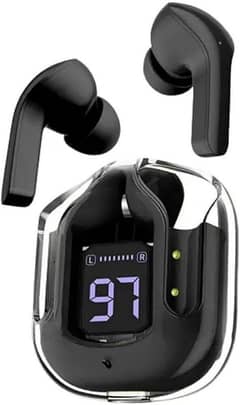 AIR 31 TWS noise cancelling earbuds with smart touch  1pcs, black