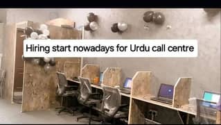 Urdu Call Centre job for boys and girls