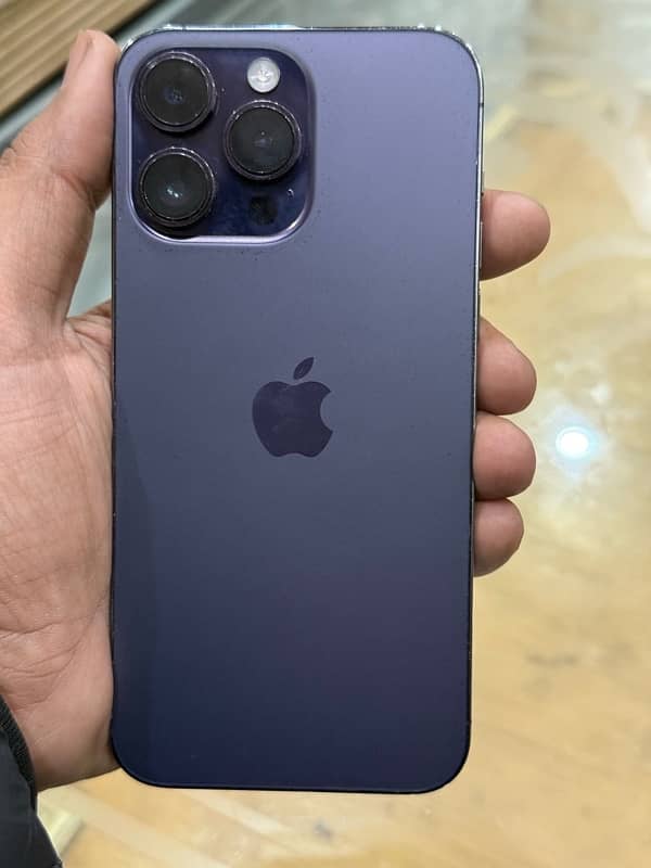 iPhone 14 promax deep purple non pta 4