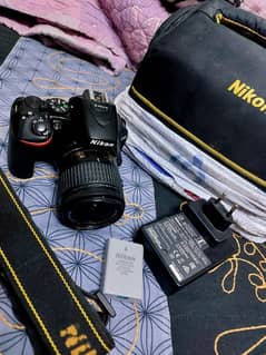 Nikon D5600 (18=55)kit lens.