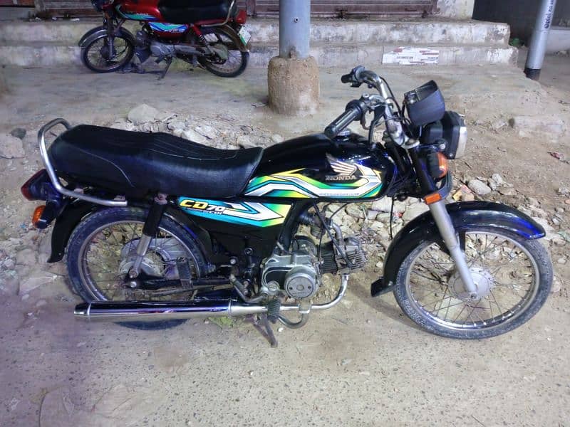 Honda cd70 Hyderabad 2023 4