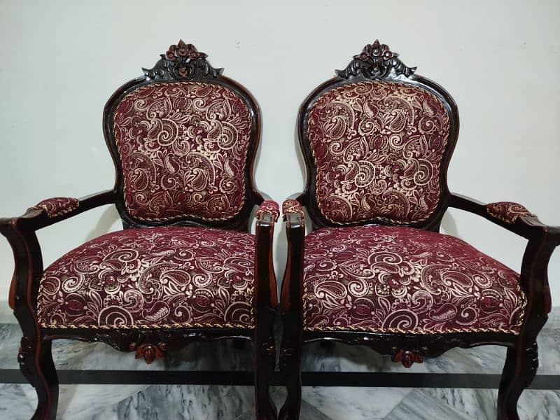 Bedroom Chairs | Set of two 3