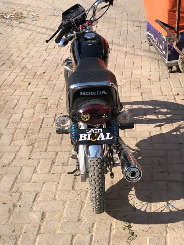 Honda  125 2024 sukkur number 13