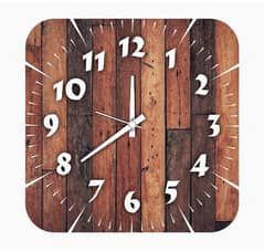 Wooden clock