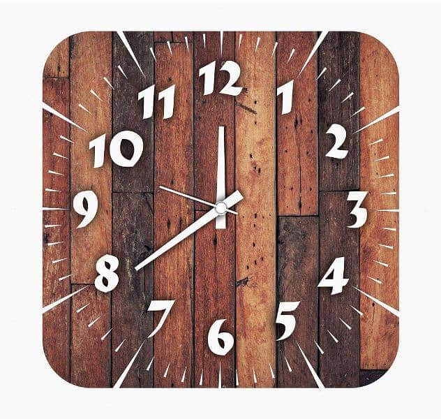 Wooden clock 0