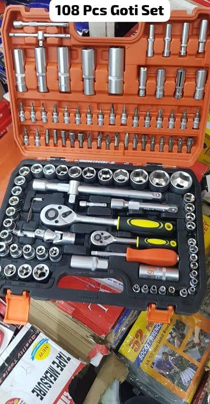 108pcs socket and bits set 1