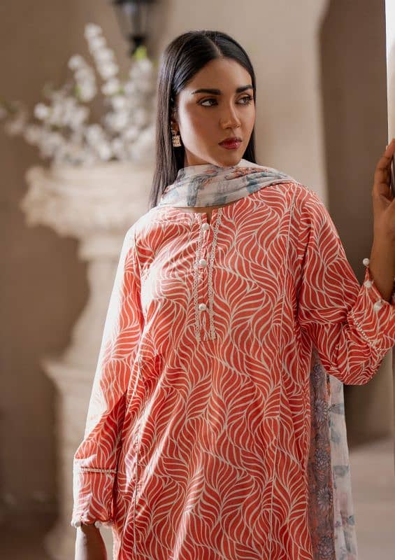 Regalia Identic Seprates  Lawn With Bamber Dupatta 11