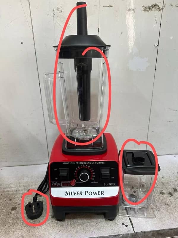 juicer blander siliver crest 5