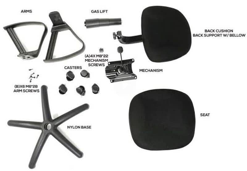 office chairs repairing/imported chairs/Executive chair/chair parts/ 15