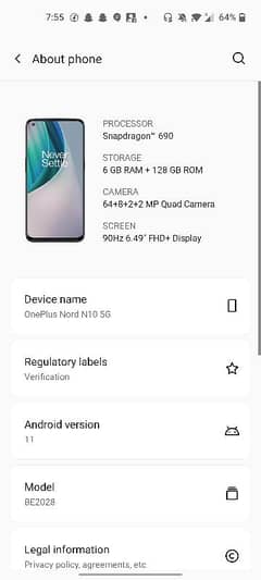 Oneplus nord N10 5G patch hai