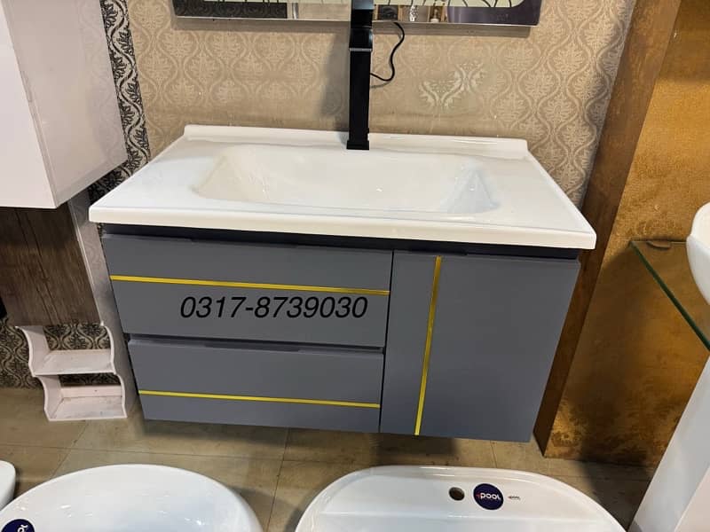 Pvc bathroom vanity/ vanity/ venity/ Tile vanity/ Bathroom Cabinet 8