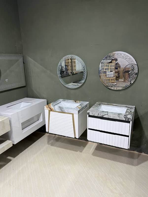 Pvc bathroom vanity/ vanity/ venity/ Tile vanity/ Bathroom Cabinet 19