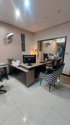 Furnished Office for Rent in Model Town for (Call center + Software house + Marketing Office & Other Setup as You Want)