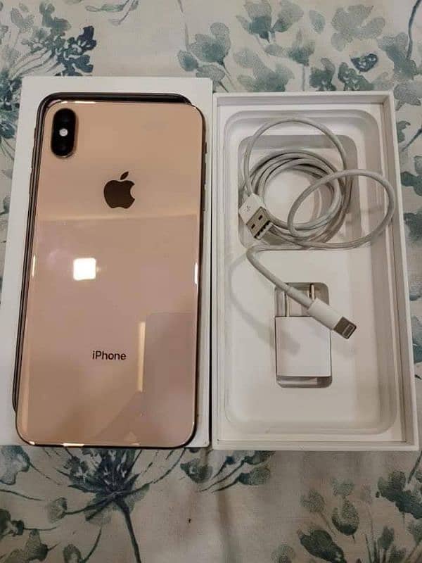 iPhone XS Max mobile 512/GB all accessory ke sath sel ke liye availabl 1