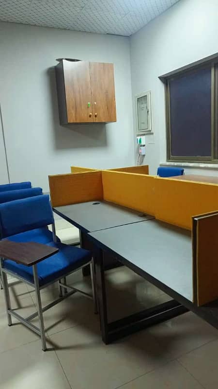 Office Hall for Rent in Johar Town for (Call center + Software house + Marketing Office & Other Setup as You Want) 4