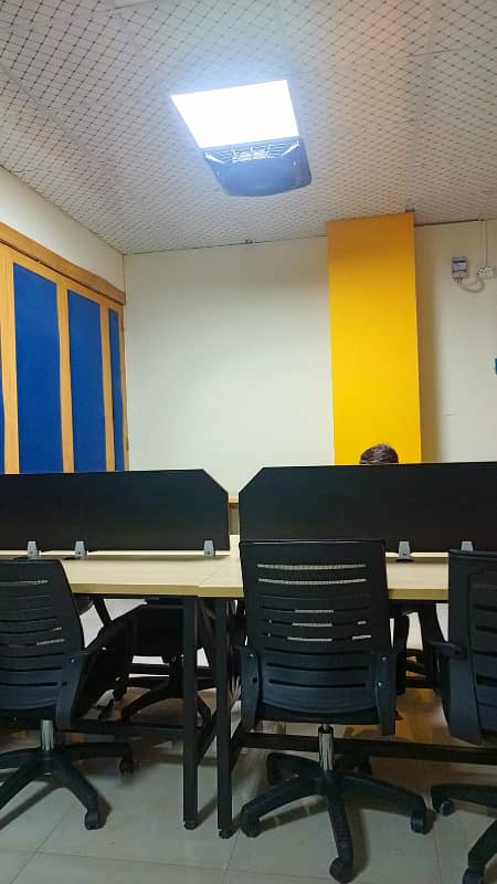 Office Hall for Rent in Johar Town for (Call center + Software house + Marketing Office & Other Setup as You Want) 6