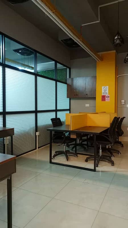 Office Hall for Rent in Johar Town for (Call center + Software house + Marketing Office & Other Setup as You Want) 7