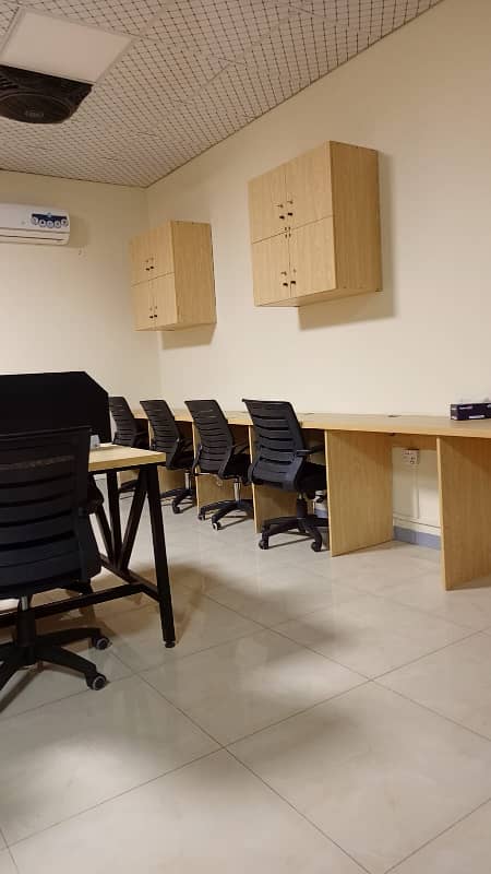 Office Hall for Rent in Johar Town for (Call center + Software house + Marketing Office & Other Setup as You Want) 9