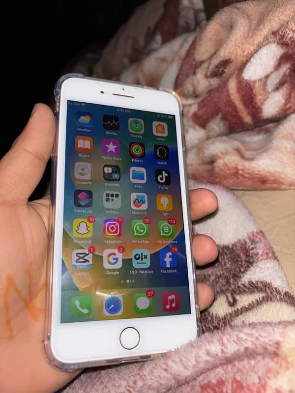 iPhone 8+ new PTA approved good condition urgent (03234118164) 3