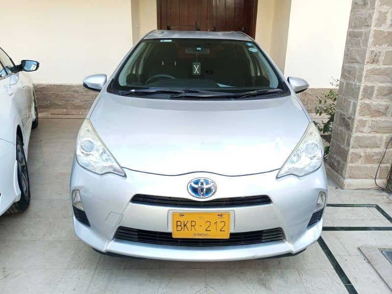 Toyota Aqua 2014/2017 Hybrid 1st Owner 100% Original in DHA Karachi 0