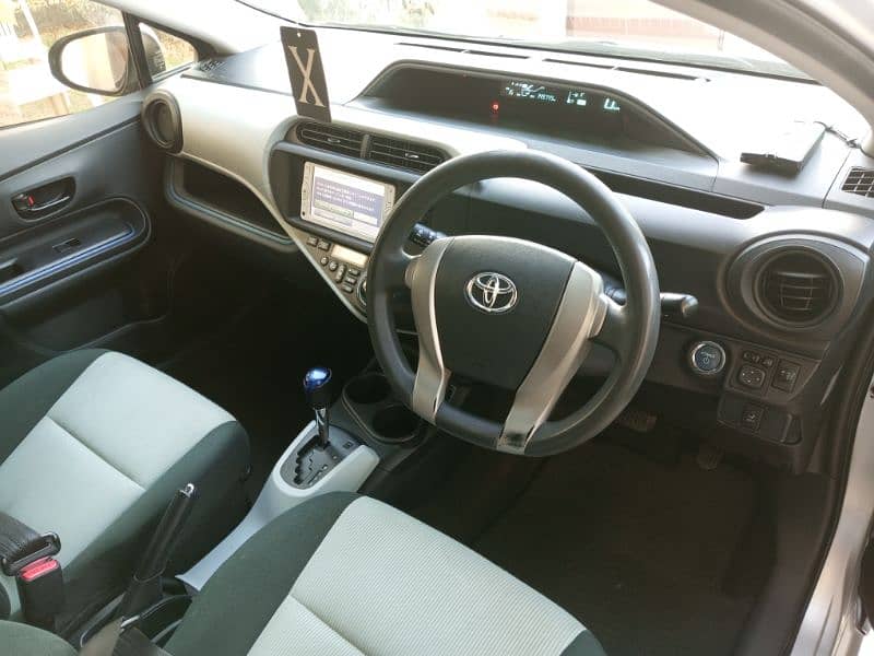 Toyota Aqua 2014/2017 Hybrid 1st Owner 100% Original in DHA Karachi 5