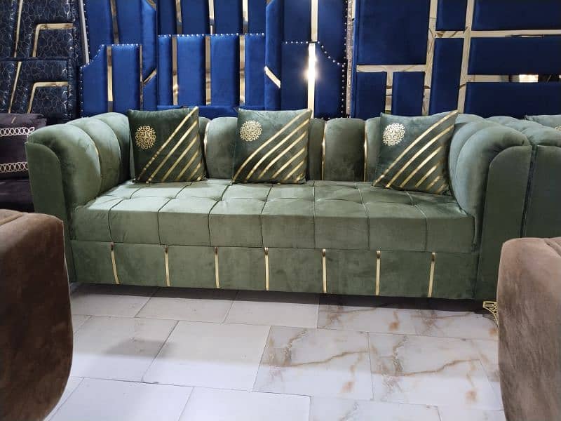 corner Sofa / L shaped corner sofa / 3,2,1 Six seated sofa / 14