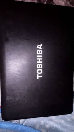 Toshiba laptop with camera