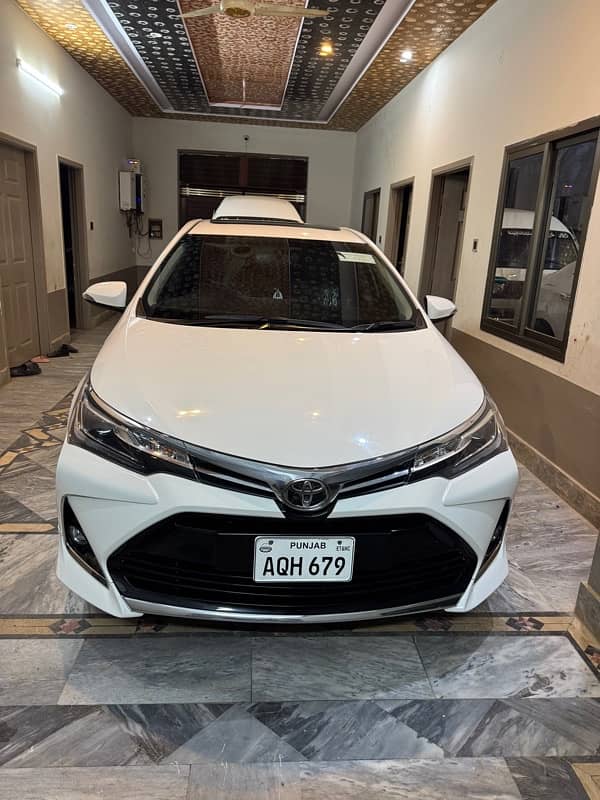 Toyota Altis Grande X Black interior 2023 4