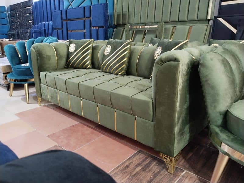 Corner Sofa / L shaped corner sofa / six seated sofa / 3,2,1 sofa / 17