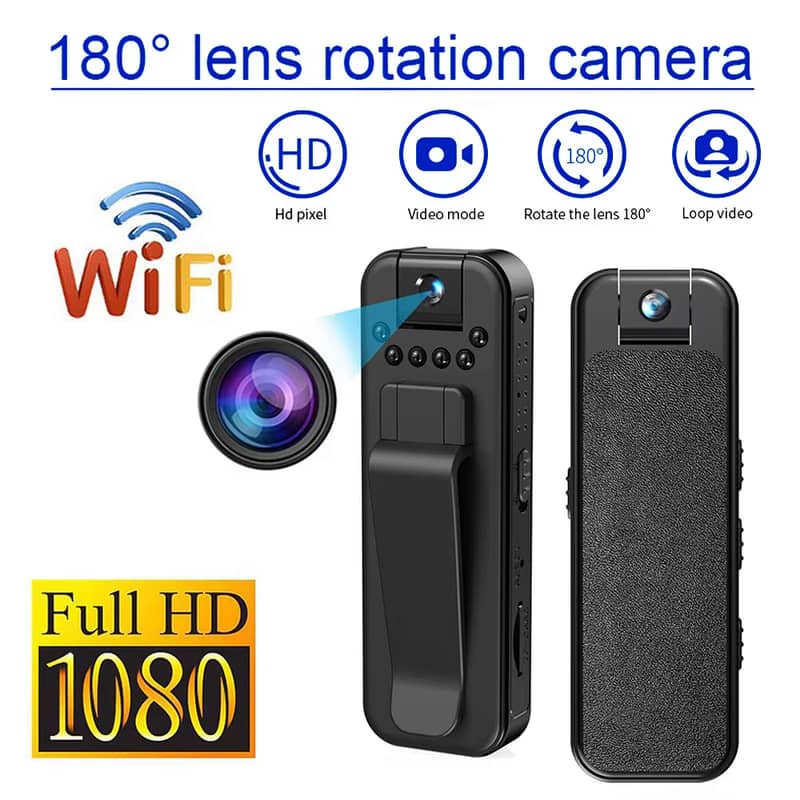 Outdoor Security Camera 1080P WiFi Surveillance Night Vision Camera 7