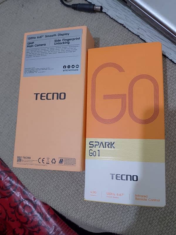 New Tecno Spark GO 1 Only 1 week use With Box 1 Year Warranty No issue 0