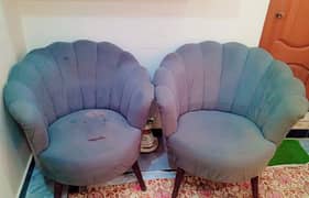 2 sofas chair for sale