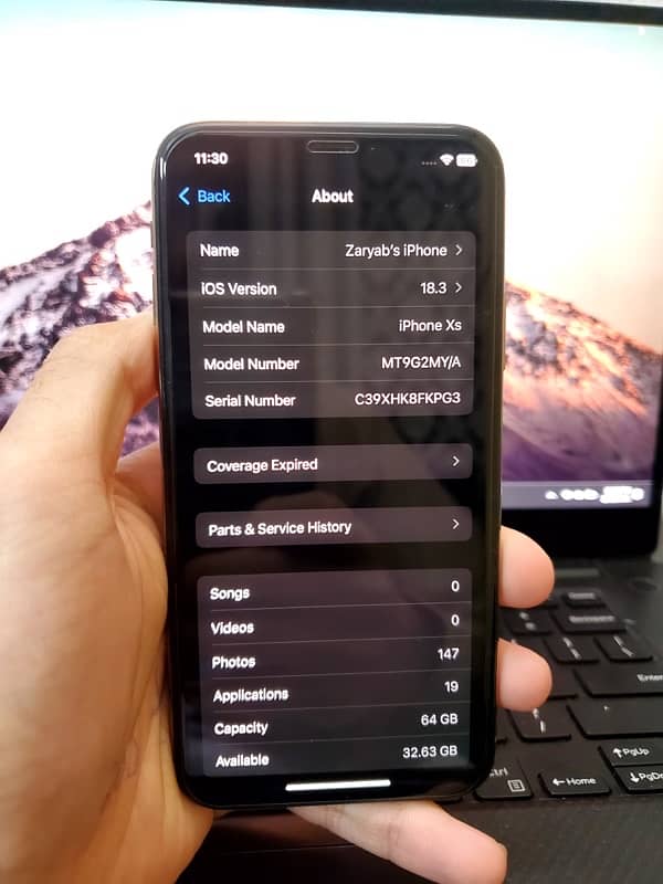 iPhone XS 64GB non pta 3