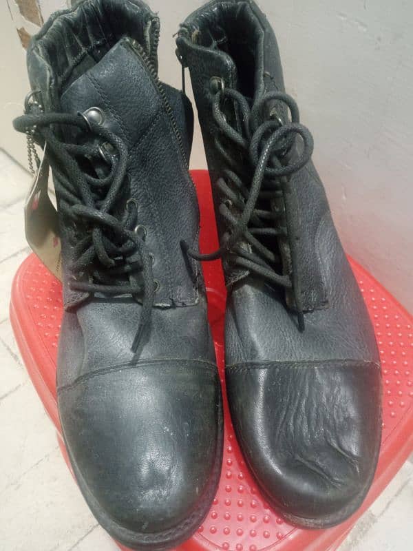 High Ankle Shoes Zipper New Lee Cooper 3